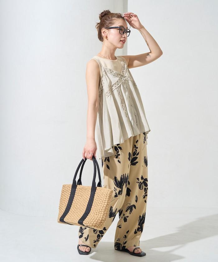 印度人造絲香緞蕾絲吊帶背心