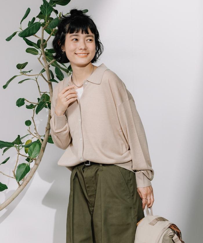 亞麻混紡polo衫