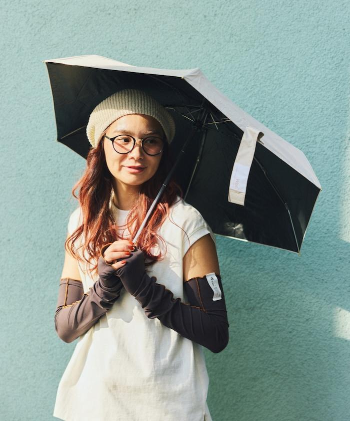遮光小挎包雨傘 晴雨兼用 摺疊款