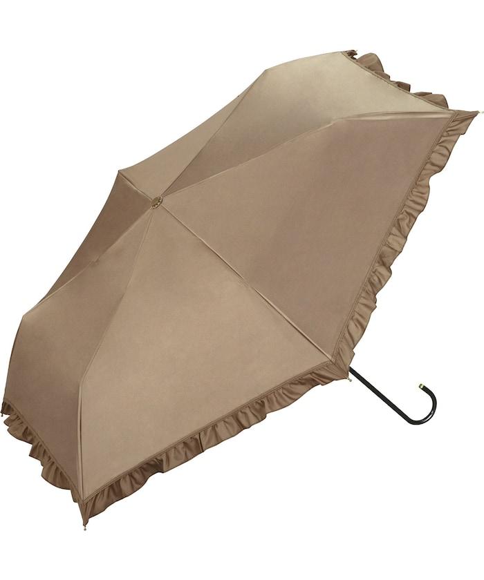 遮光經典荷葉邊 迷你 晴雨兩用 摺疊雨傘