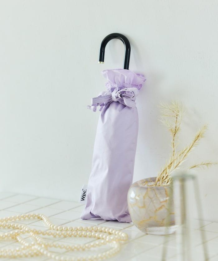 遮光經典荷葉邊 迷你 晴雨兩用 摺疊雨傘