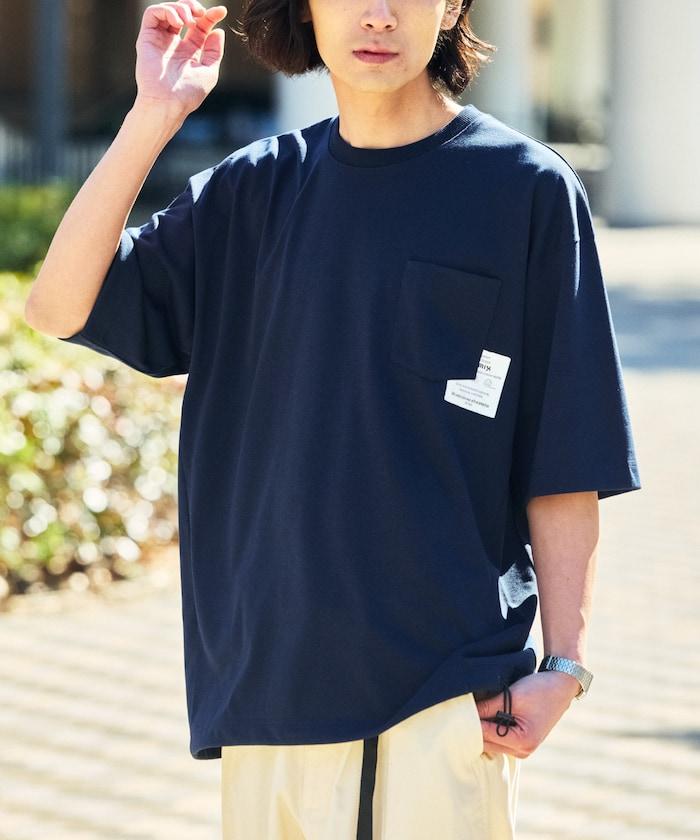 Drymix(R) / 幹混材料 舒適版 圓領 帶口袋 T恤
