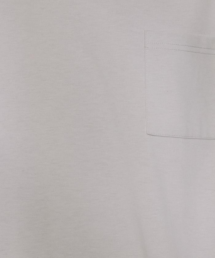<接觸冷感/UV> 《空氣》DRY HIGHCOOL 法式短袖T恤