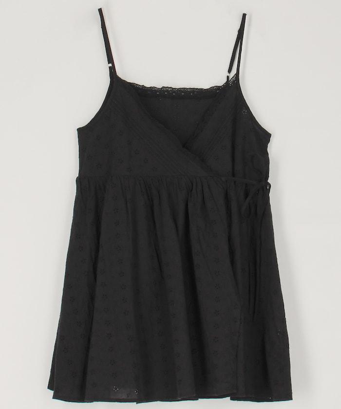 印度蕾絲蕾絲細肩帶上衣