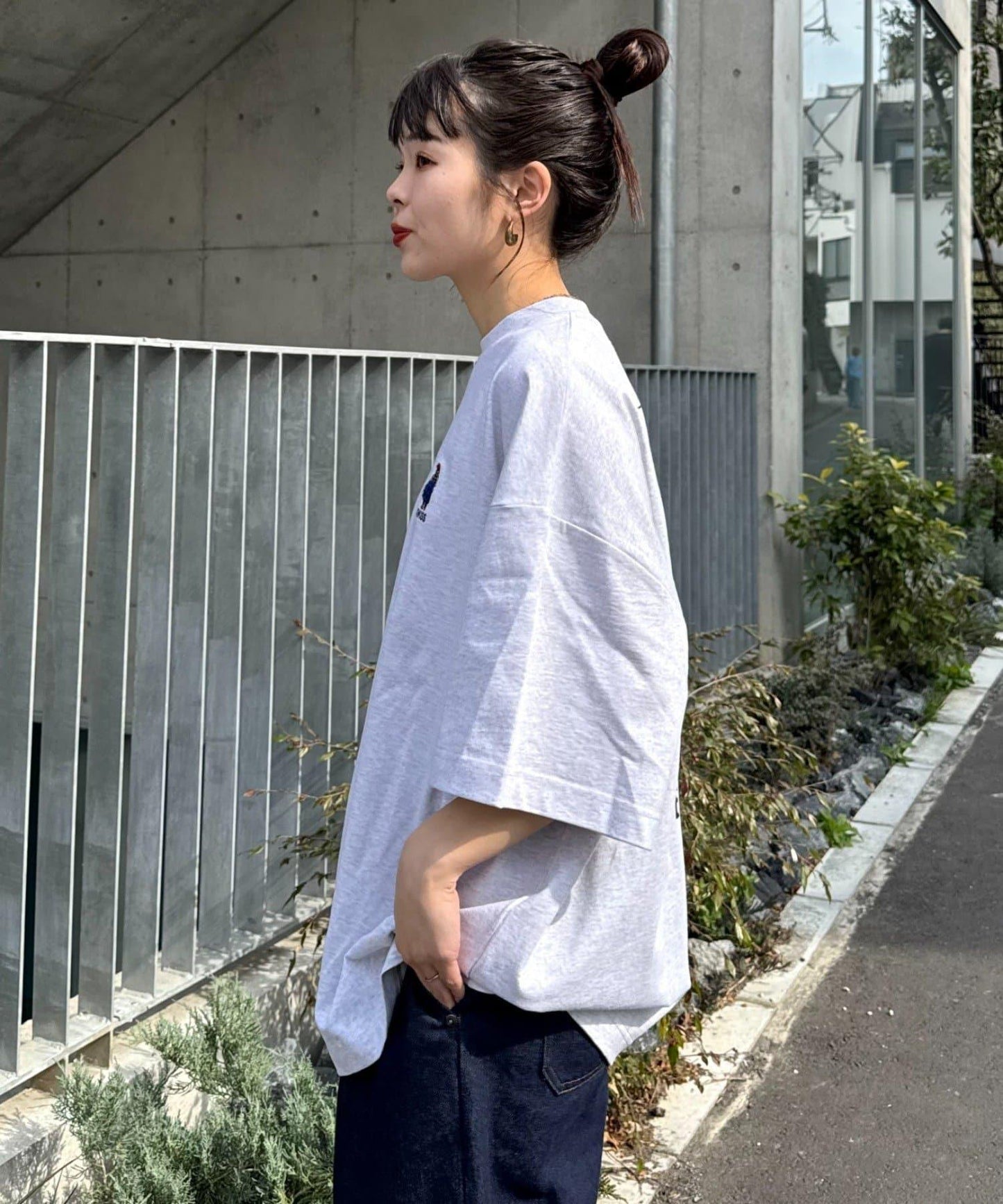 【中年男士】中性款一點刺繡短袖T恤