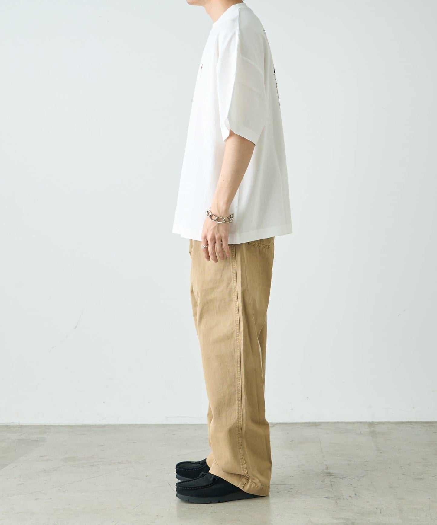 【中年男士】中性款一點刺繡短袖T恤