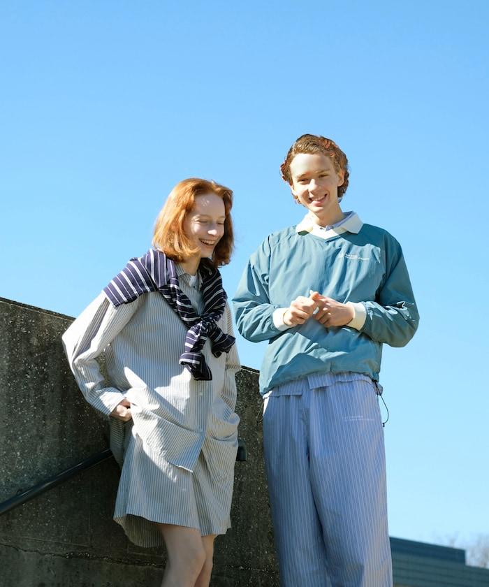 基礎標誌條紋襯衫