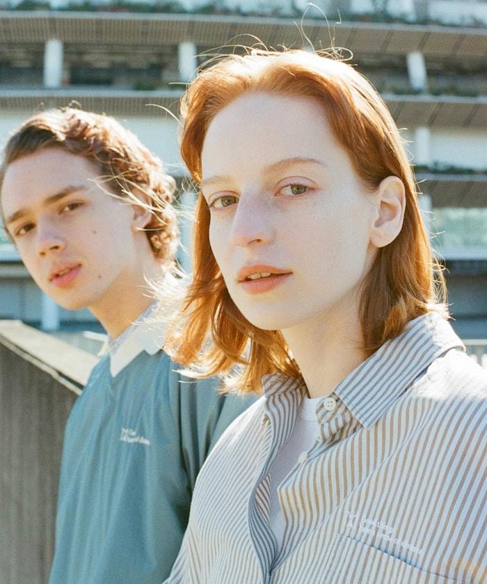 基礎標誌條紋襯衫