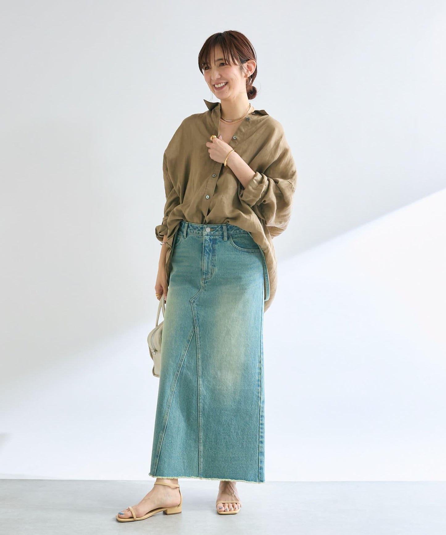 【搭配方便◎】方形綁帶涼鞋