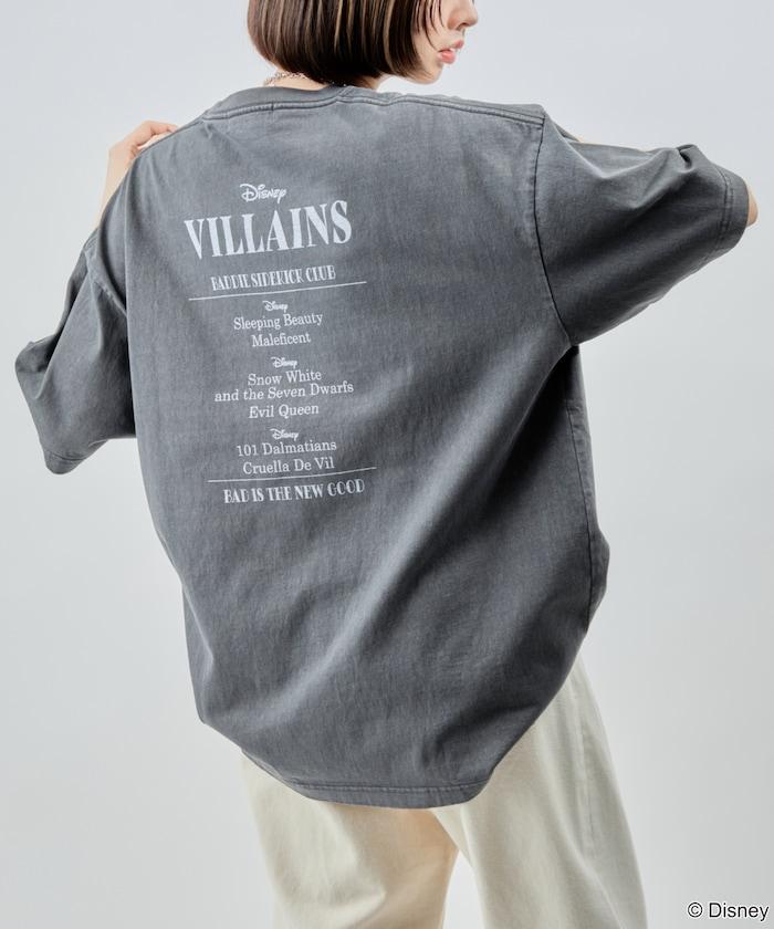 聯名 Villains 色素圖形T恤