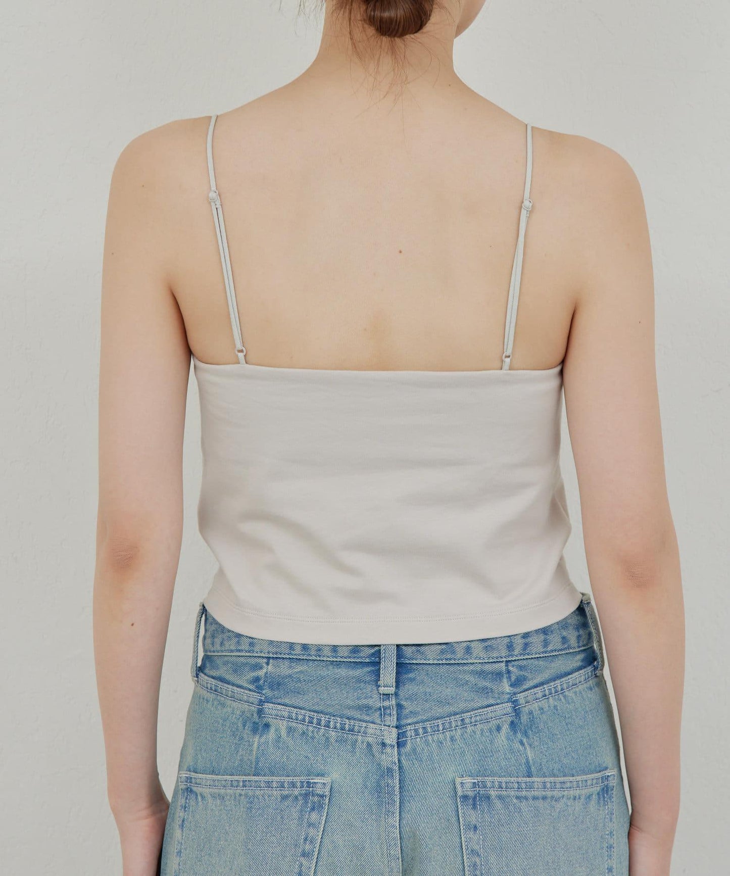 【La nature linge】短款熊圖案吊帶背心