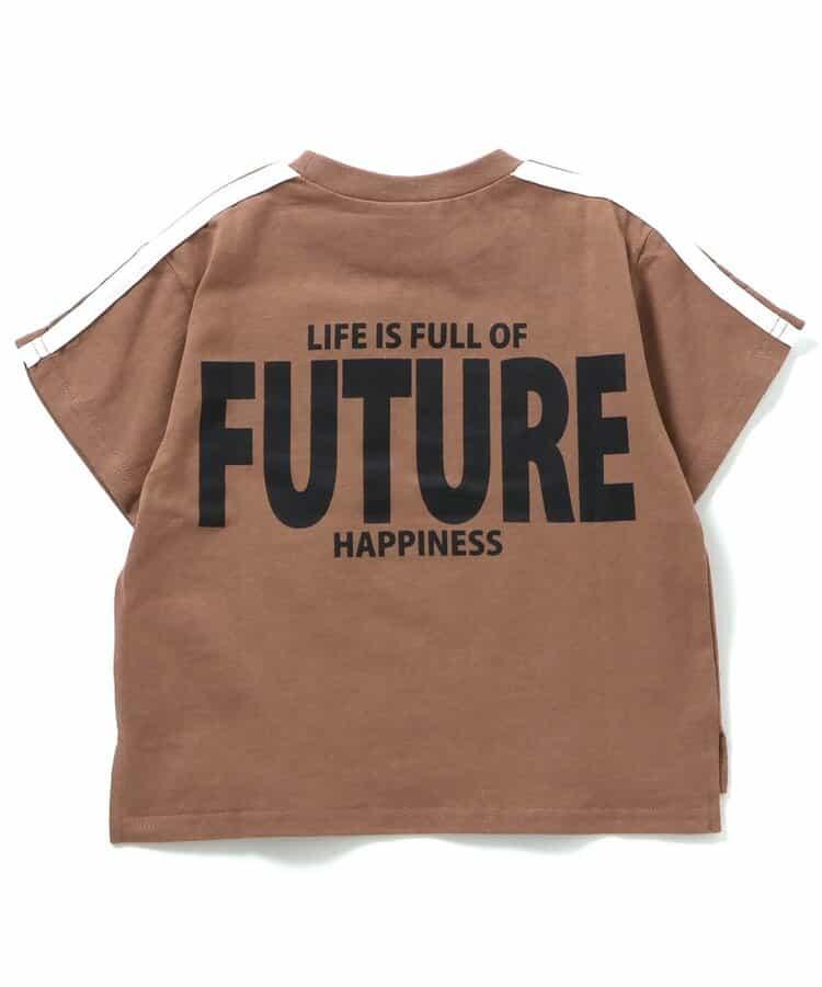 袖線後方Logo T恤