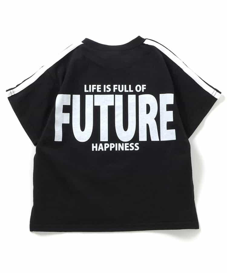 袖線後方Logo T恤