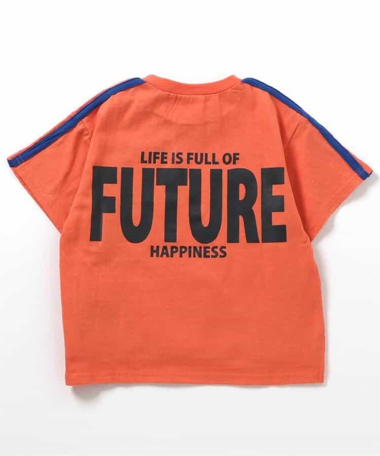 袖線後方Logo T恤