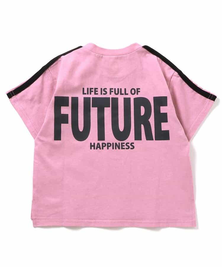 袖線後方Logo T恤