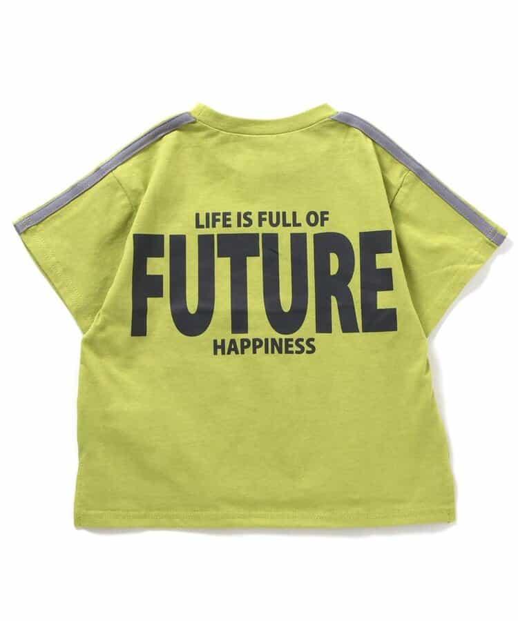 袖線後方Logo T恤