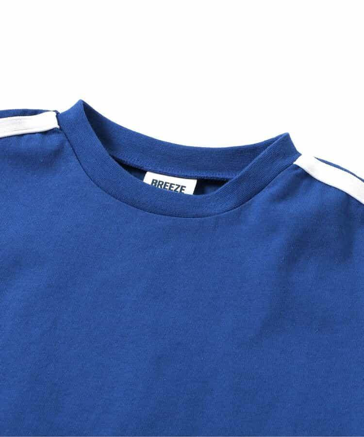 袖線後方Logo T恤