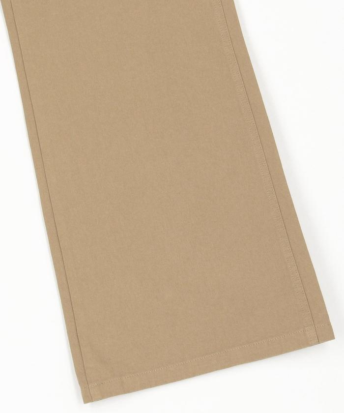 交叉裝飾繪畫寬鬆褲