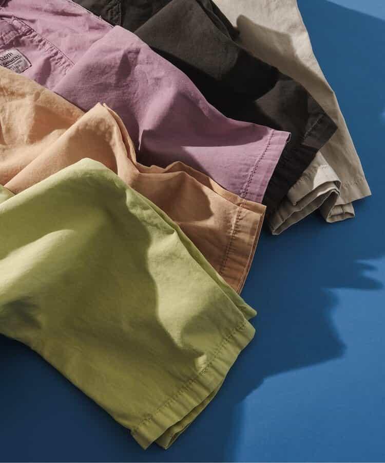 產品染色拼接褲