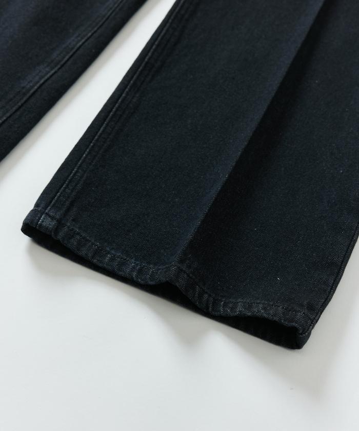 修身牛仔喇叭褲