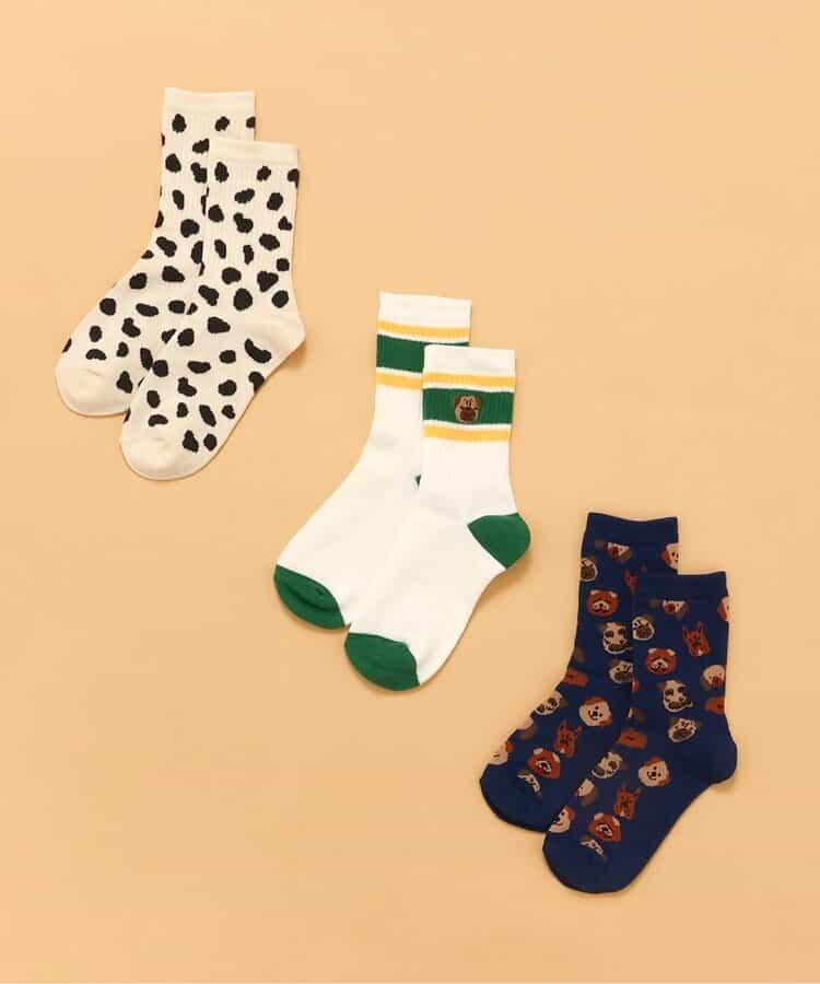 3P套裝 精選多樣款襪子