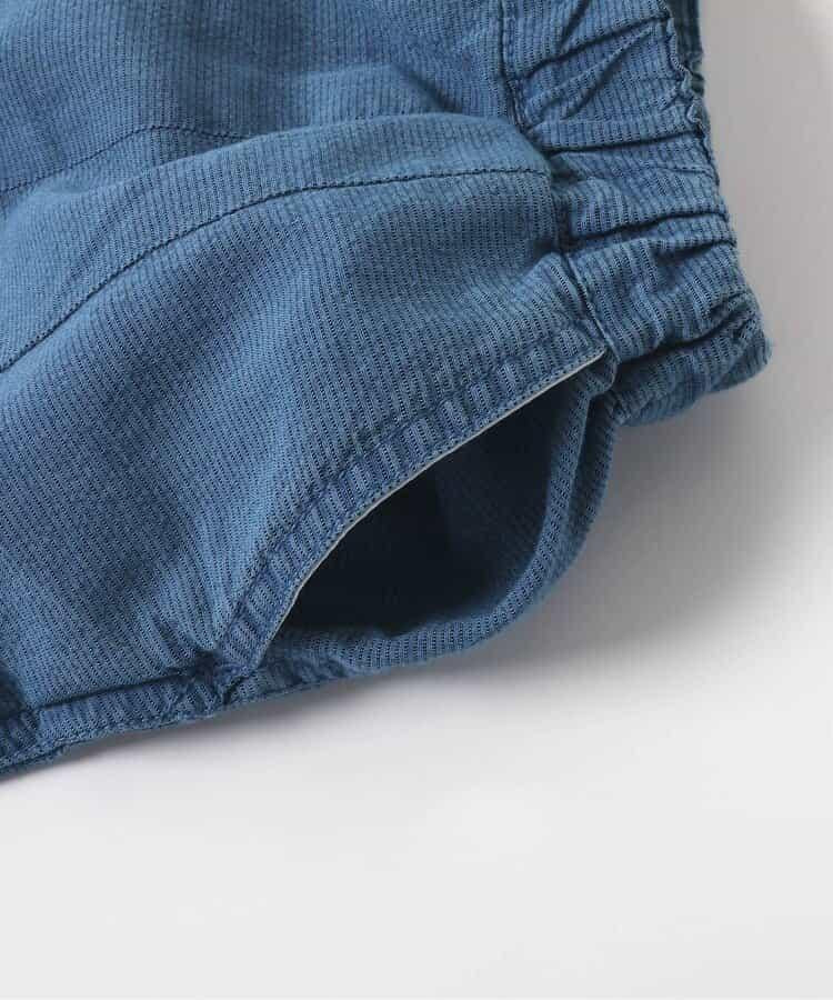 靛藍色足球休閒長褲 九分褲