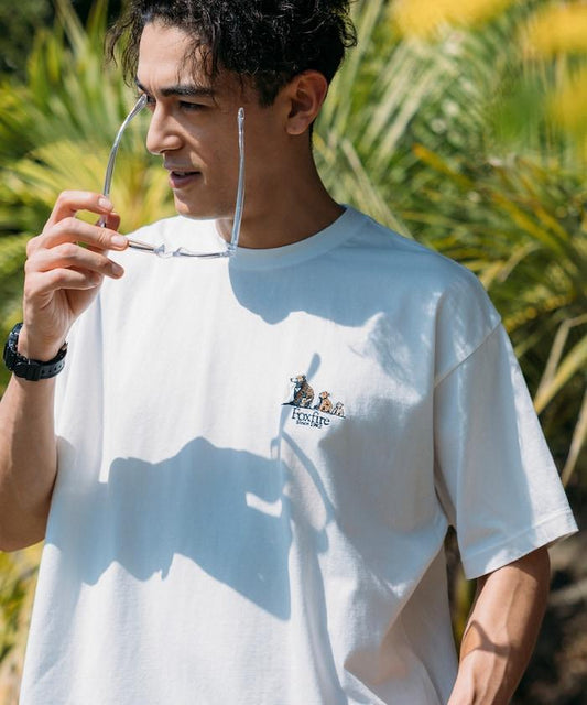 聯名 粉末加工 刺繡標誌 短袖T恤