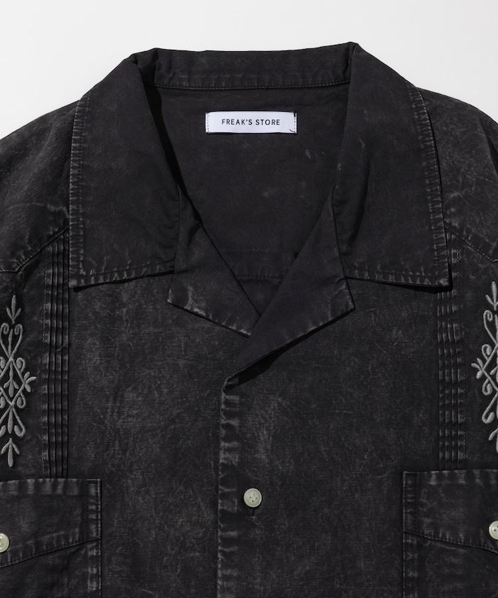 淡色處理 古巴襯衫 短袖