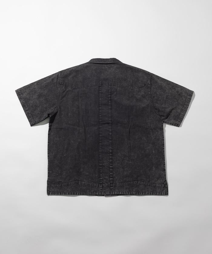 淡色處理 古巴襯衫 短袖