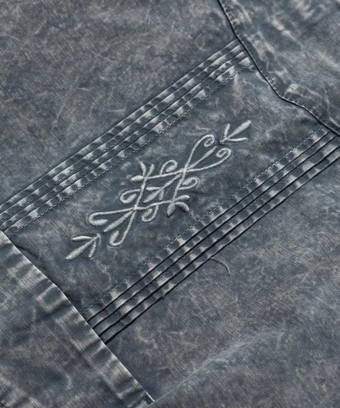 淡色處理 古巴襯衫 短袖