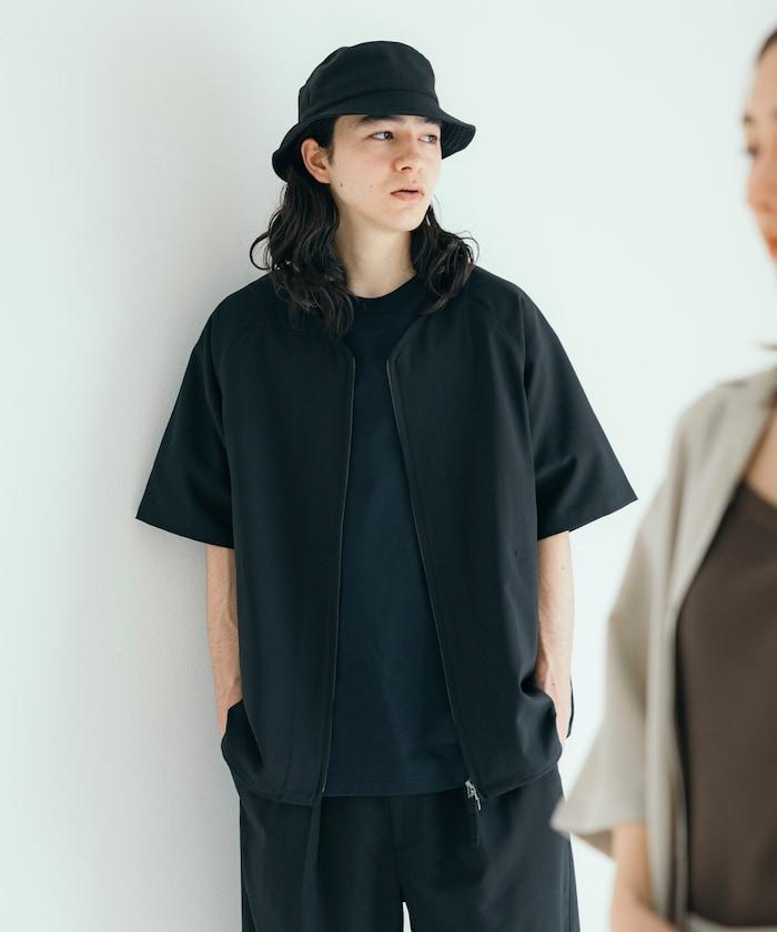 速乾材料 舒適版型 無領 棒球衫 短袖 亞麻風 居家護理