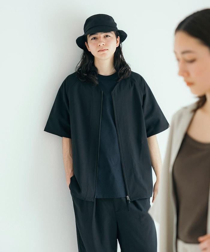 速乾材料 舒適版型 無領 棒球衫 短袖 亞麻風 居家護理