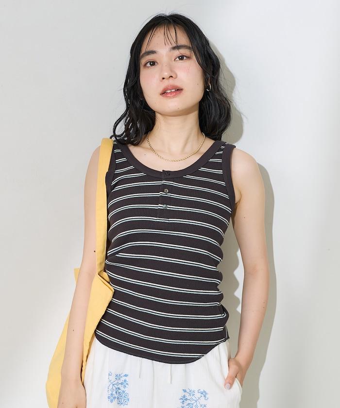 華夫格紋雙面穿背心