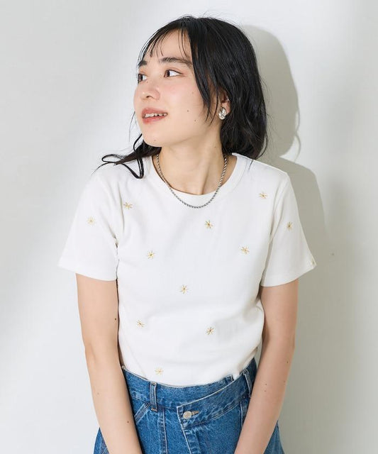 迷你雛菊刺繡T恤