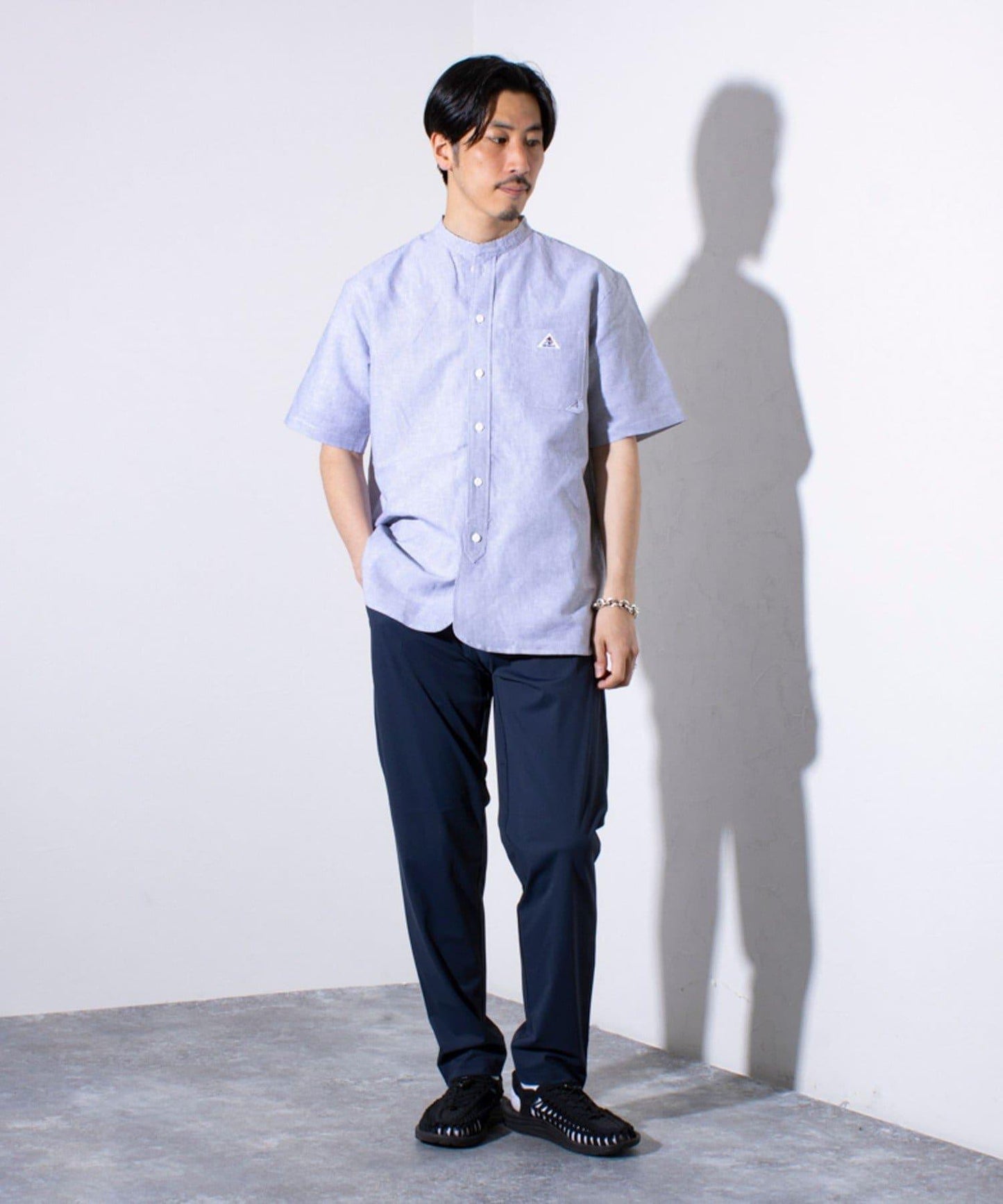 【GLOSTER/格洛斯特】N/PU 接觸冷感 清涼輕便褲