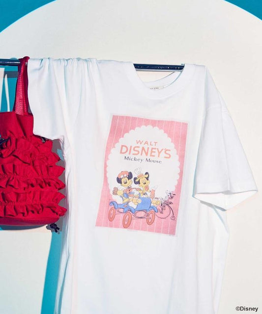 【迪士尼】電影海報前面印花T恤