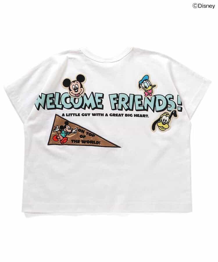 《迪士尼》角色/後宮袖章T恤