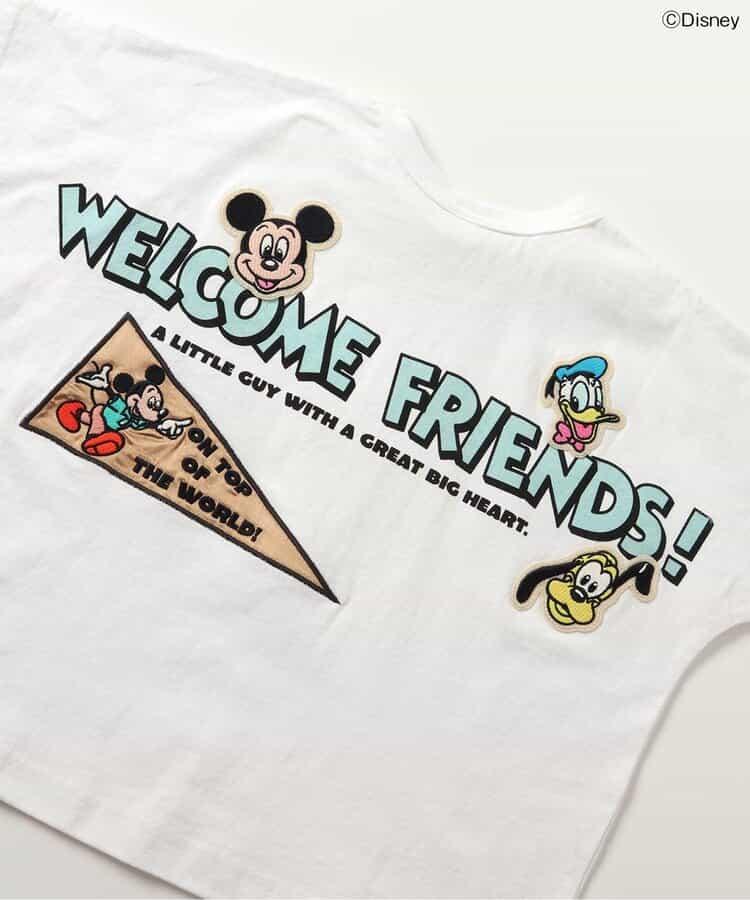 《迪士尼》角色/後宮袖章T恤