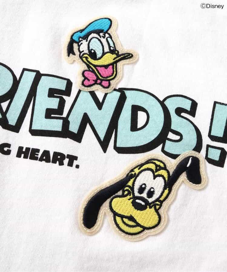 《迪士尼》角色/後宮袖章T恤