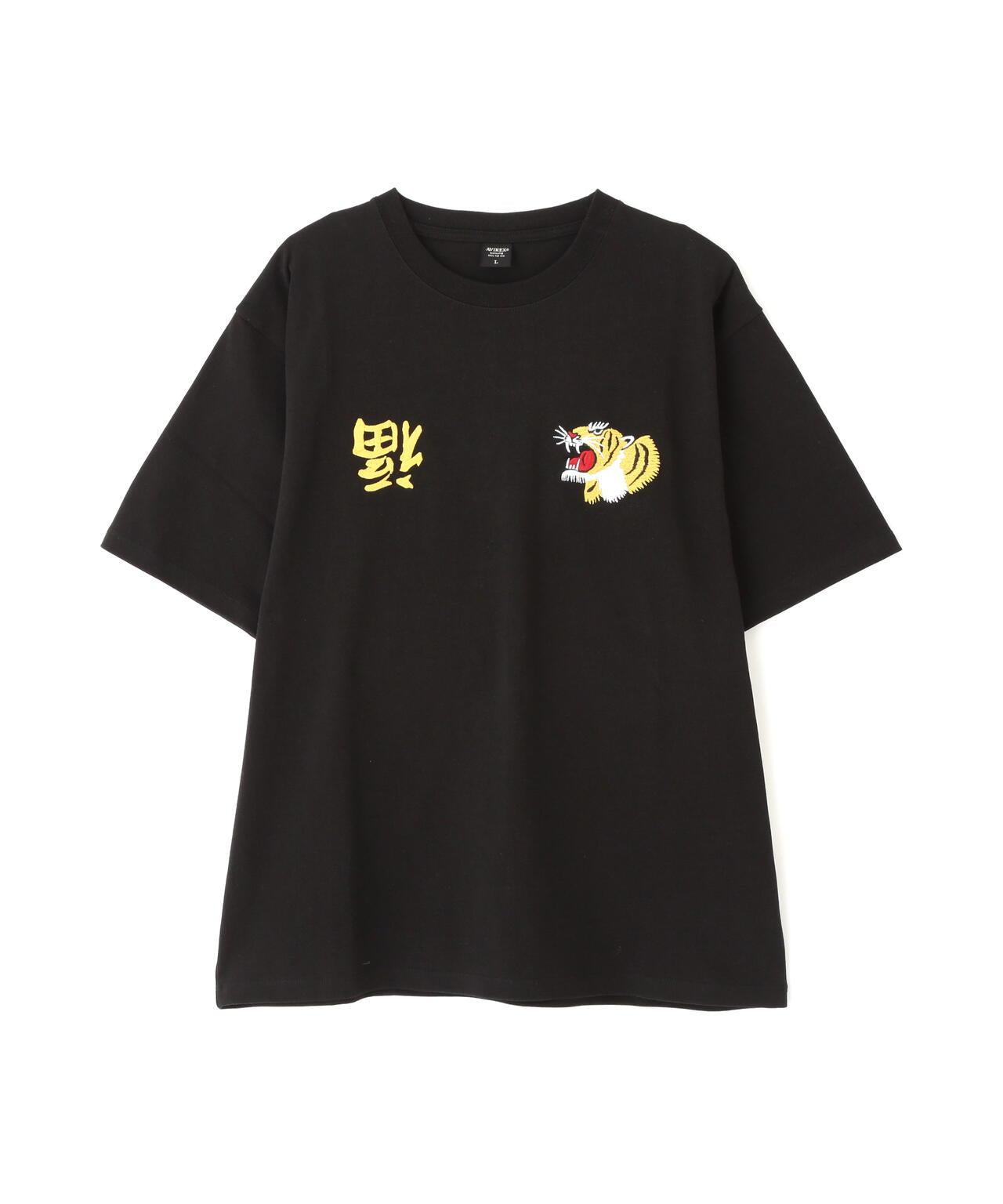 《&DEPOT限定》越南刺繡短袖T恤 / 越南 刺繡 短袖T恤 / AVIREX /