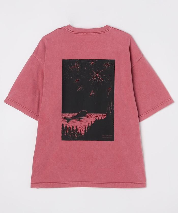 鯨魚煙火短袖T恤