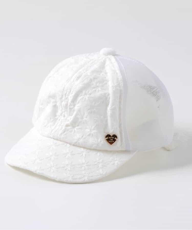 女士網眼帽_接觸冷感