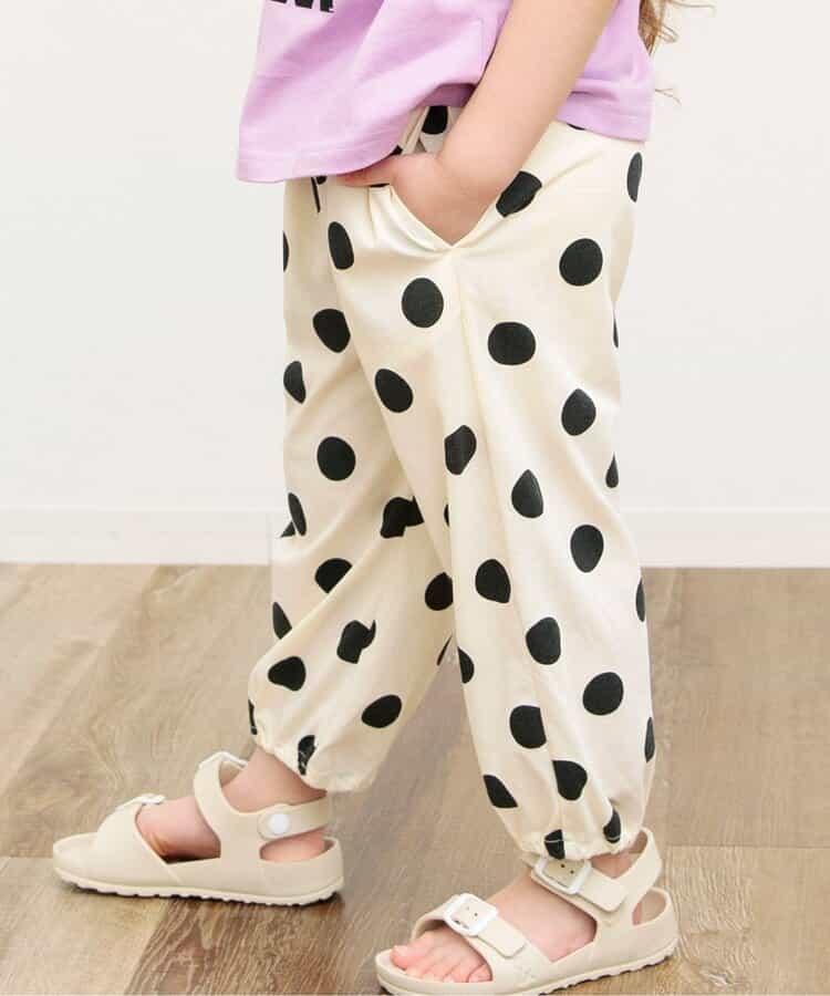 素色寬鬆長褲 10分褲