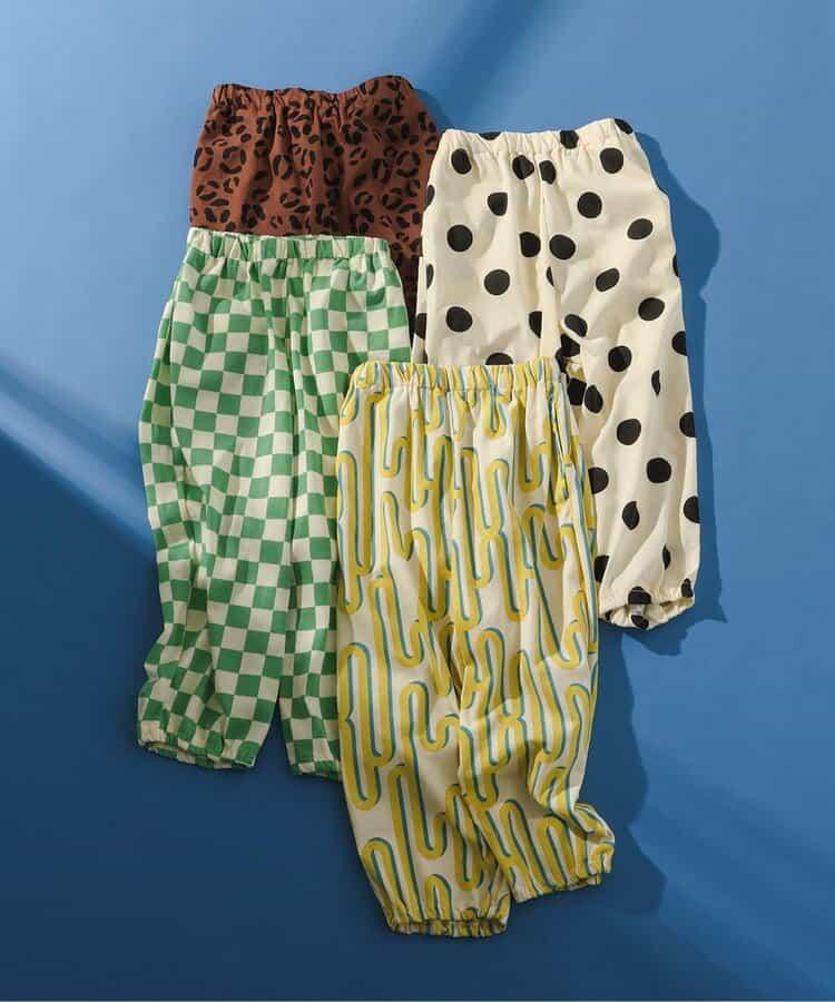 素色寬鬆長褲 10分褲