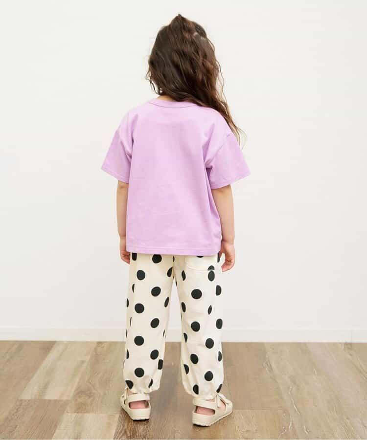 素色寬鬆長褲 10分褲