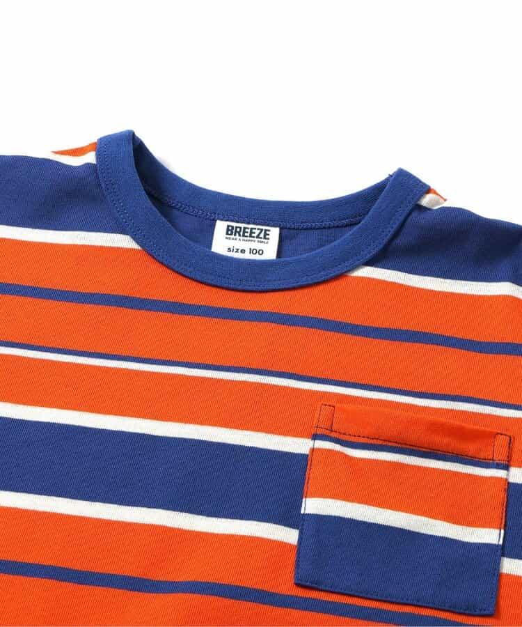 【B NEW JACK】多色條紋T恤