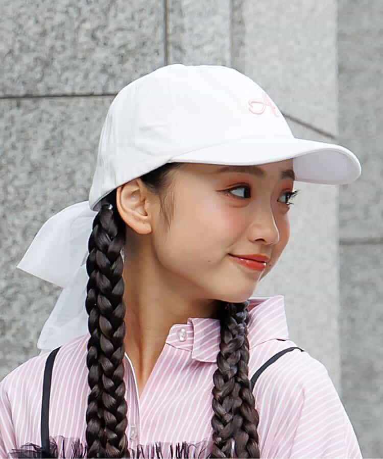 2WAY蕾絲蝴蝶結帽