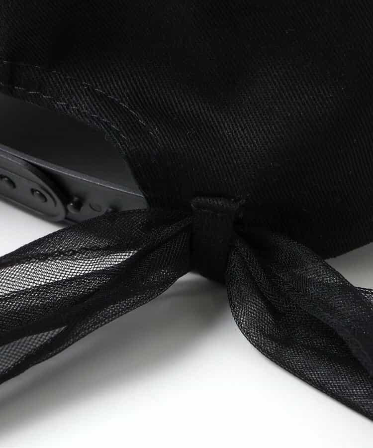 2WAY蕾絲蝴蝶結帽