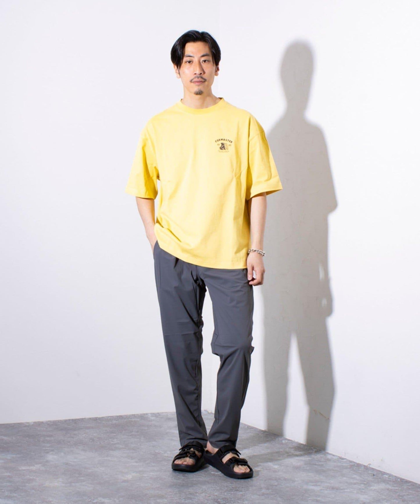【GLOSTER/格洛斯特】N/PU 接觸冷感 清涼輕便褲