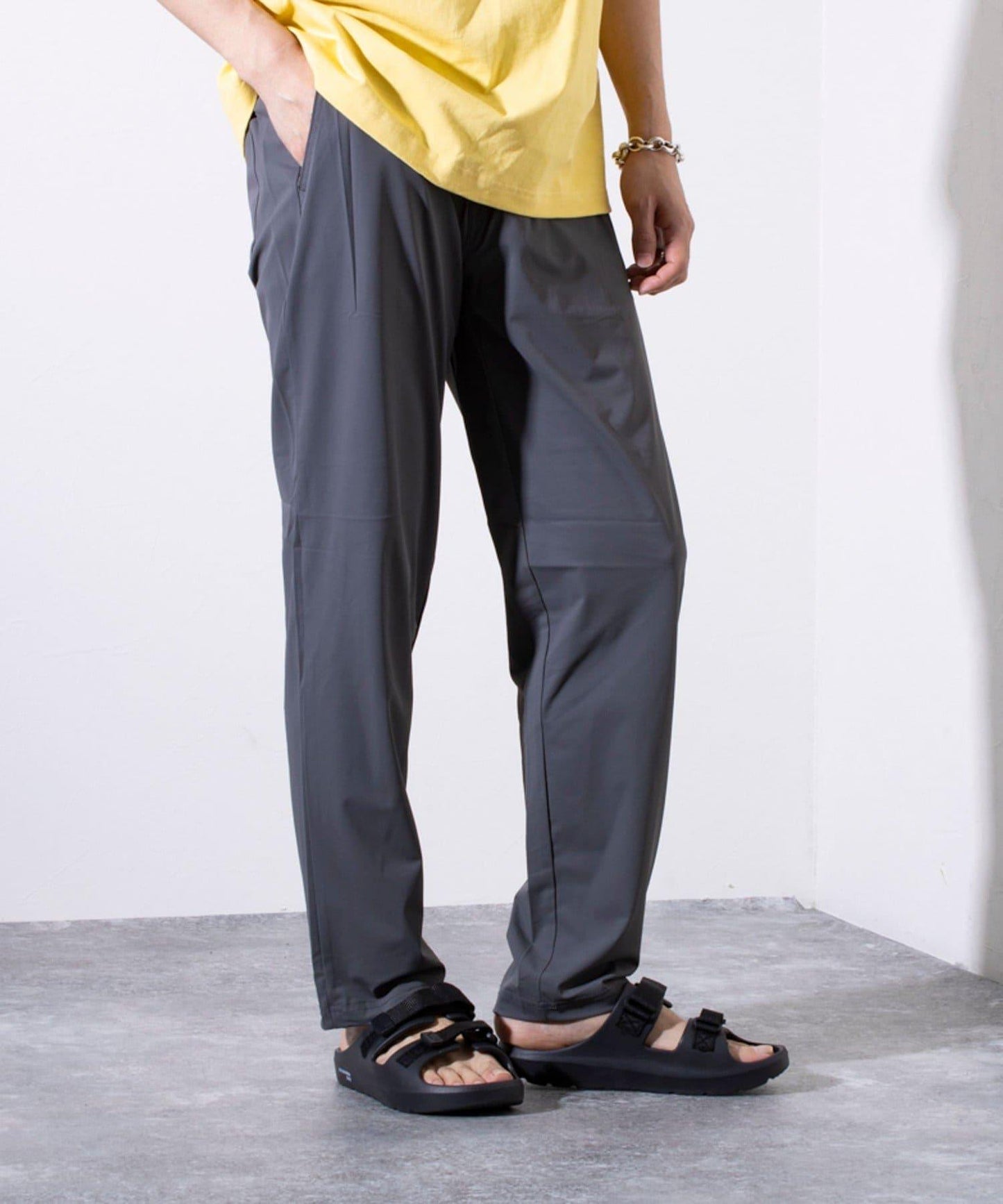 【GLOSTER/格洛斯特】N/PU 接觸冷感 清涼輕便褲